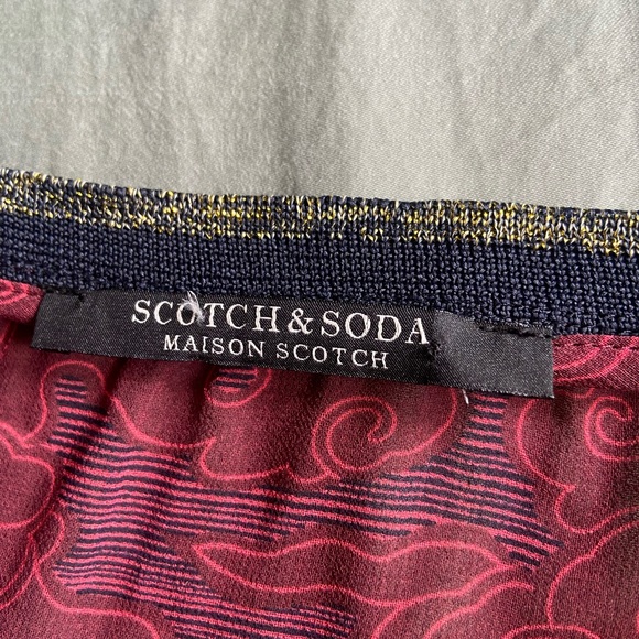 Scotch and soda sheer baseball longsleeve - Picture 6 of 7